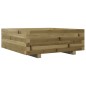 vidaXL Pflanzkübel 70x70x26,5 cm Kiefernholz Imprägniert vidaXL Pflanzkübel 70x70x26,5 cm Kiefernholz Imprägniert