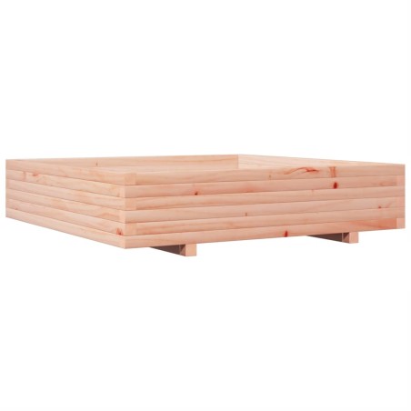 vidaXL Pflanzkübel 110x110x26,5 cm Massivholz Douglasie