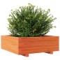 vidaXL Pflanzkübel Wachsbraun 70x70x26,5 cm Massivholz Kiefer vidaXL Pflanzkübel Wachsbraun 70x70x26,5 cm Massivholz Kiefer