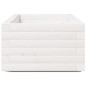 vidaXL Pflanzkübel Weiß 110x40x26,5 cm Massivholz Kiefer vidaXL Pflanzkübel Weiß 110x40x26,5 cm Massivholz Kiefer