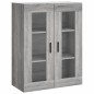 Highboard Grau Sonoma 69,5x34x180 cm Holzwerkstoff Highboard Grau Sonoma 69,5x34x180 cm Holzwerkstoff