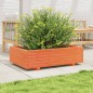 vidaXL Pflanzkübel Wachsbraun 90x60x26,5 cm Massivholz Kiefer vidaXL Pflanzkübel Wachsbraun 90x60x26,5 cm Massivholz Kiefer
