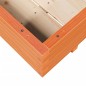 vidaXL Pflanzkübel Wachsbraun 90x60x26,5 cm Massivholz Kiefer vidaXL Pflanzkübel Wachsbraun 90x60x26,5 cm Massivholz Kiefer