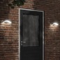 vidaXL LED-Außenwandleuchten 2 Stk. Schwarz Aluminiumdruckguss vidaXL LED-Außenwandleuchten 2 Stk. Schwarz Aluminiumdruckguss