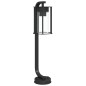 vidaXL Wegeleuchte Schwarz 60 cm Edelstahl vidaXL Wegeleuchte Schwarz 60 cm Edelstahl