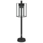 vidaXL Wegeleuchte Schwarz 60 cm Edelstahl vidaXL Wegeleuchte Schwarz 60 cm Edelstahl