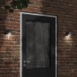 vidaXL Außenwandleuchten 2 Stk. Schwarz Aluminiumdruckguss vidaXL Außenwandleuchten 2 Stk. Schwarz Aluminiumdruckguss