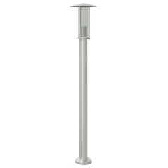 vidaXL Wegeleuchte Silbern 100 cm Edelstahl