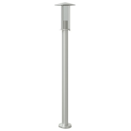 vidaXL Wegeleuchte Silbern 100 cm Edelstahl