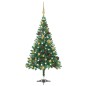 Künstlicher Weihnachtsbaum mit LEDs & Kugeln 120 cm 230 Äste Künstlicher Weihnachtsbaum mit LEDs & Kugeln 120 cm 230 Äste
