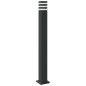 vidaXL Wegeleuchten 3 Stk. Schwarz 110 cm Aluminium vidaXL Wegeleuchten 3 Stk. Schwarz 110 cm Aluminium