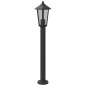 vidaXL Wegeleuchte Schwarz 80 cm Edelstahl vidaXL Wegeleuchte Schwarz 80 cm Edelstahl