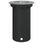 vidaXL Bodeneinbauleuchte Rund Schwarz 10,5x10,5 cm Aludruckguss vidaXL Bodeneinbauleuchte Rund Schwarz 10,5x10,5 cm Aludruckguss