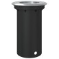vidaXL Bodeneinbauleuchte Rund Schwarz 10,5x10,5 cm Aludruckguss vidaXL Bodeneinbauleuchte Rund Schwarz 10,5x10,5 cm Aludruckguss