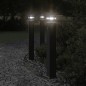 vidaXL Wegeleuchte mit Bewegungsmelder Schwarz 80 cm Aluminium vidaXL Wegeleuchte mit Bewegungsmelder Schwarz 80 cm Aluminium
