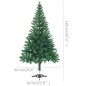 Künstlicher Weihnachtsbaum mit LEDs & Kugeln 120 cm 230 Äste Künstlicher Weihnachtsbaum mit LEDs & Kugeln 120 cm 230 Äste