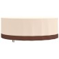 vidaXL Gartenmöbel-Abdeckung Rund Beige Ø 244x71 cm 600D Oxford vidaXL Gartenmöbel-Abdeckung Rund Beige Ø 244x71 cm 600D Oxford