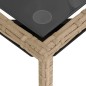 vidaXL 3-tlg. Garten-Sofagarnitur mit Kissen Beige Poly Rattan vidaXL 3-tlg. Garten-Sofagarnitur mit Kissen Beige Poly Rattan