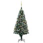 vidaXL Künstlicher Weihnachtsbaum mit Beleuchtung Kugeln Zapfen 180 cm vidaXL Künstlicher Weihnachtsbaum mit Beleuchtung Kugeln Zapfen 180 cm