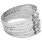vidaXL Schlauchschellen 6 Stk. 91-110 mm Edelstahl 304 vidaXL Schlauchschellen 6 Stk. 91-110 mm Edelstahl 304