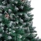 vidaXL Künstlicher Weihnachtsbaum mit Beleuchtung Kugeln Zapfen 180 cm vidaXL Künstlicher Weihnachtsbaum mit Beleuchtung Kugeln Zapfen 180 cm