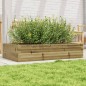 vidaXL Pflanzkübel 110x60x23 cm Kiefernholz Imprägniert vidaXL Pflanzkübel 110x60x23 cm Kiefernholz Imprägniert