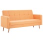vidaXL Sofa Stoff Orange vidaXL Sofa Stoff Orange