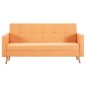 vidaXL Sofa Stoff Orange vidaXL Sofa Stoff Orange