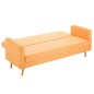 vidaXL Sofa Stoff Orange vidaXL Sofa Stoff Orange
