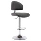 vidaXL Barhocker 2 Stk. Grau Kunstleder vidaXL Barhocker 2 Stk. Grau Kunstleder