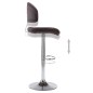 vidaXL Barhocker Braun Kunstleder vidaXL Barhocker Braun Kunstleder