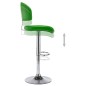 vidaXL Barhocker 2 Stk. Grün Kunstleder vidaXL Barhocker 2 Stk. Grün Kunstleder