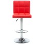 vidaXL Barhocker 2 Stk. Rot Kunstleder vidaXL Barhocker 2 Stk. Rot Kunstleder