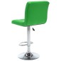 vidaXL Barhocker 2 Stk. Grün Kunstleder vidaXL Barhocker 2 Stk. Grün Kunstleder