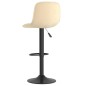 vidaXL Barhocker 2 Stk. Creme Samt vidaXL Barhocker 2 Stk. Creme Samt