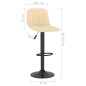 vidaXL Barhocker 2 Stk. Creme Samt vidaXL Barhocker 2 Stk. Creme Samt