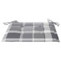 vidaXL Klappbare Gartenstühle 2 Stk. mit Kissen Massivholz Akazie vidaXL Klappbare Gartenstühle 2 Stk. mit Kissen Massivholz Akazie