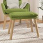 vidaXL Fußhocker Hellgrün 45x29,5x35 cm Samt vidaXL Fußhocker Hellgrün 45x29,5x35 cm Samt