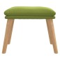 vidaXL Fußhocker Hellgrün 45x29,5x35 cm Samt vidaXL Fußhocker Hellgrün 45x29,5x35 cm Samt