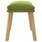 vidaXL Fußhocker Hellgrün 45x29,5x35 cm Samt vidaXL Fußhocker Hellgrün 45x29,5x35 cm Samt