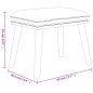 vidaXL Fußhocker Hellgrün 45x29,5x35 cm Samt vidaXL Fußhocker Hellgrün 45x29,5x35 cm Samt