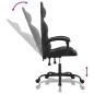 vidaXL Gaming-Stuhl Drehbar Schwarz und Grau Kunstleder vidaXL Gaming-Stuhl Drehbar Schwarz und Grau Kunstleder