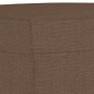 vidaXL Sessel mit Hocker Braun 60 cm Stoff vidaXL Sessel mit Hocker Braun 60 cm Stoff
