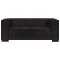vidaXL 2-Sitzer-Sofa Schwarz Echtleder vidaXL 2-Sitzer-Sofa Schwarz Echtleder