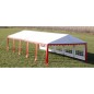 Ersatzdach Dachplane Zeltdach Seitenteile 10 x 5 m Rot&Weiß Ersatzdach Dachplane Zeltdach Seitenteile 10 x 5 m Rot&Weiß