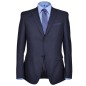 Dreiteiliger Herren-Business-Anzug Größe 54 Marineblau Dreiteiliger Herren-Business-Anzug Größe 54 Marineblau