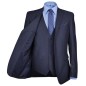 Dreiteiliger Herren-Business-Anzug Größe 54 Marineblau Dreiteiliger Herren-Business-Anzug Größe 54 Marineblau