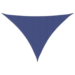 vidaXL Sonnensegel Oxford-Gewebe Dreieckig 4x4x5,8 m Blau 