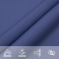 vidaXL Sonnensegel Oxford-Gewebe Dreieckig 4x4x5,8 m Blau vidaXL Sonnensegel Oxford-Gewebe Dreieckig 4x4x5,8 m Blau