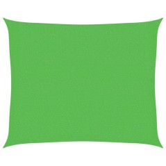 vidaXL Sonnensegel 160 g/m² Hellgrün 2,5x3 m HDPE